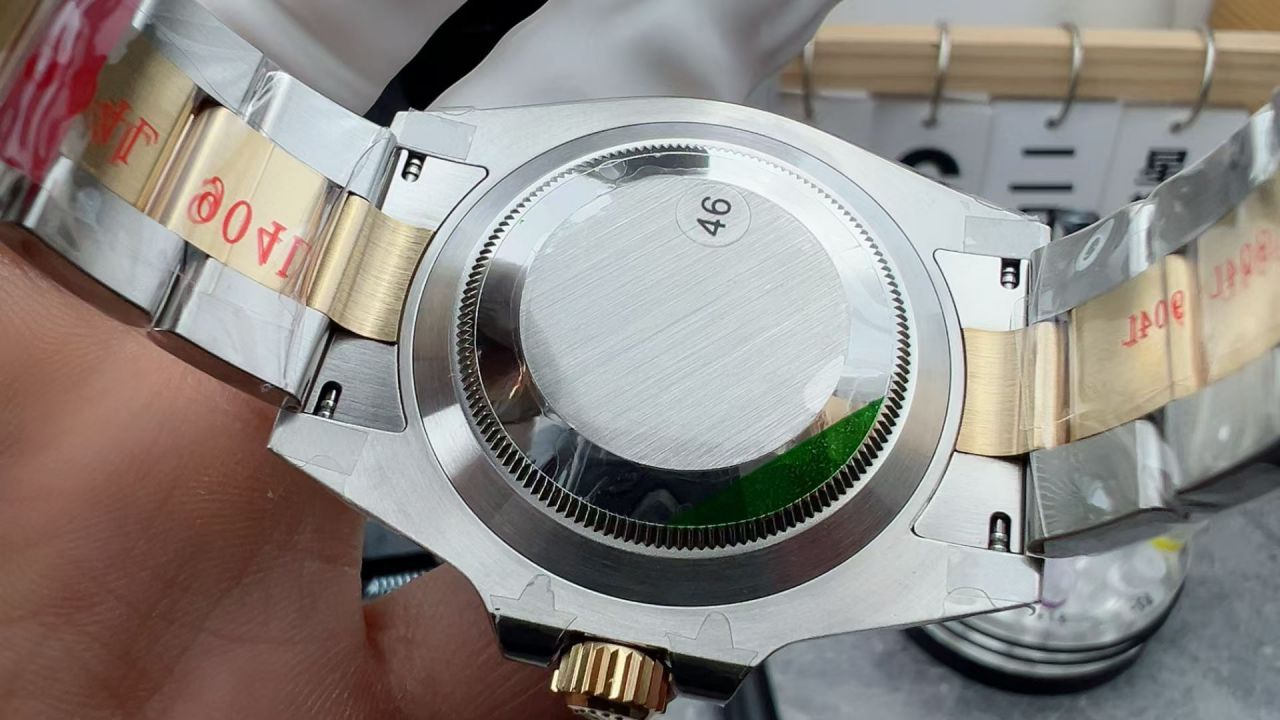 视频评测VS厂V2配重170克+劳力士潜航者型间金蓝水鬼顶级复刻m126613lb-0002腕表 /  