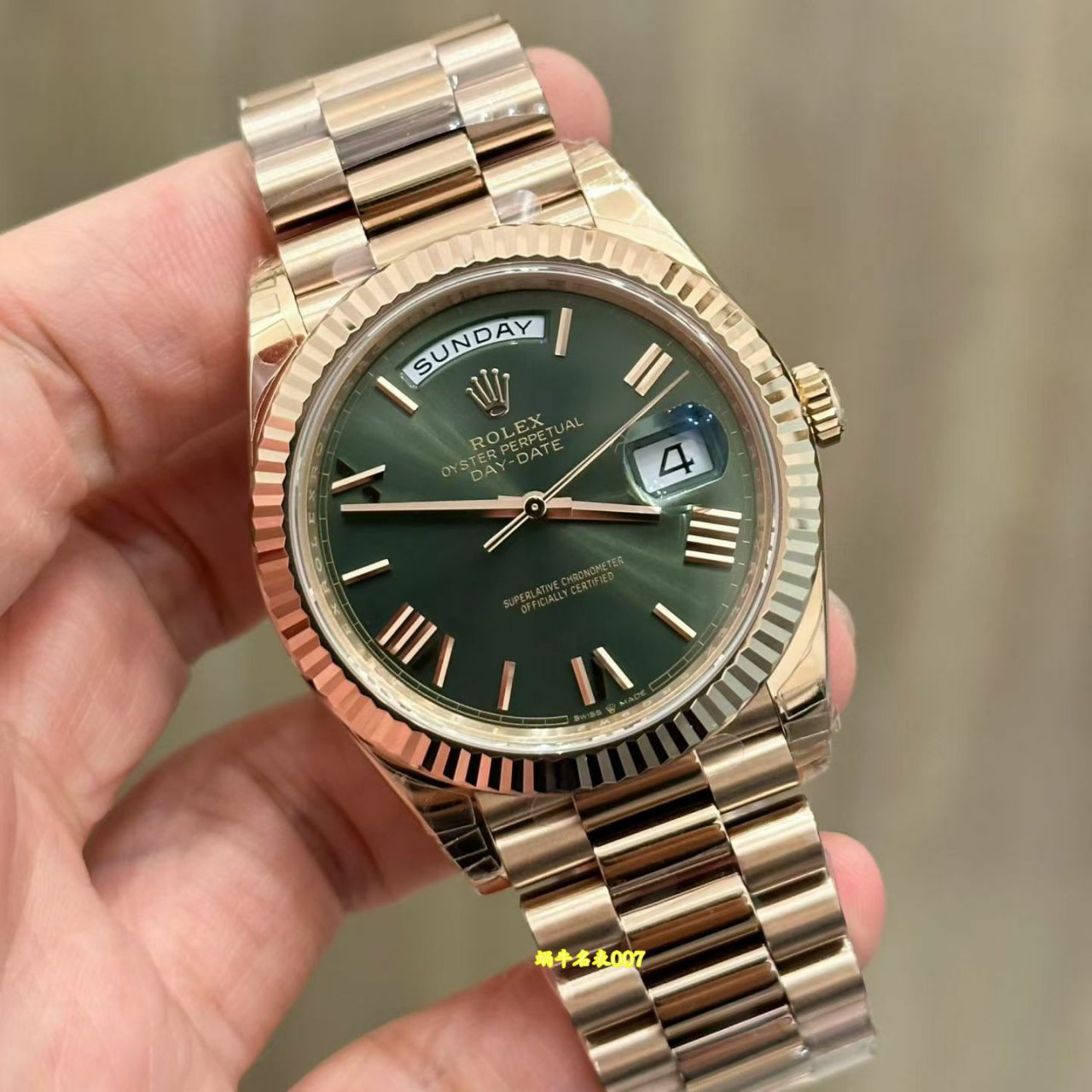 视频评测VS厂DD182 克 配重版顶级复刻劳力士星期日历型系列m228239-0076腕表 /  