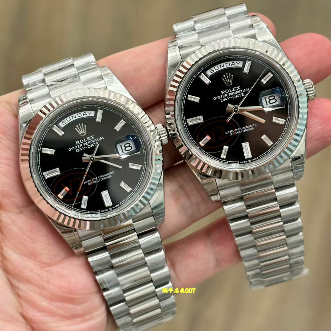 视频评测VS厂DD182 克 配重版顶级复刻劳力士星期日历型系列m228239-0076腕表 /  
