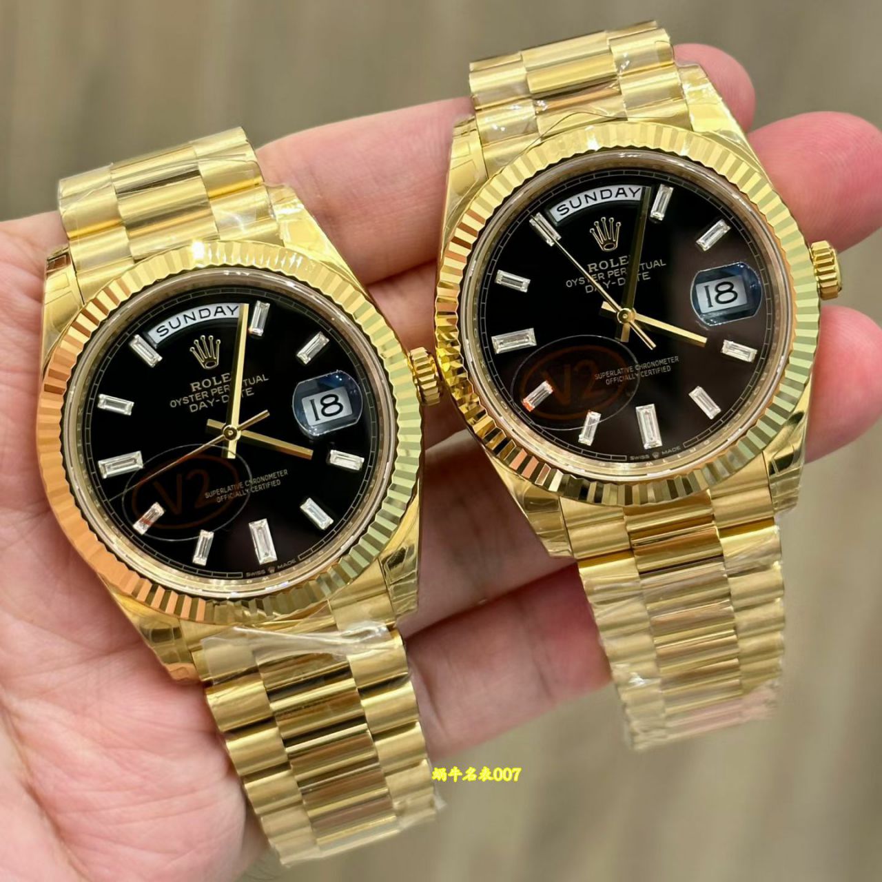 视频评测VS厂182 克 配重版顶级复刻劳力士星期日历型系列m228235-0025腕表 /  