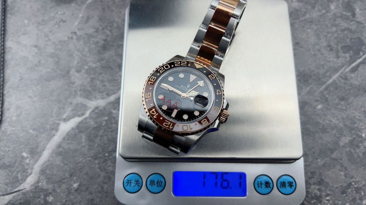 VS劳力士配重沙士圈GMT格林尼治型II系列m126711chnr-0002腕表 /  