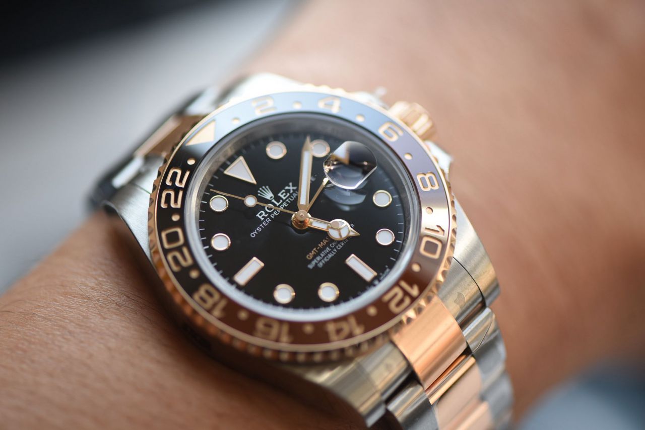 视频评测VS新品 配重沙士圈GMT劳力士复刻手表超级版本m126711chnr-0002 / 68126602_2