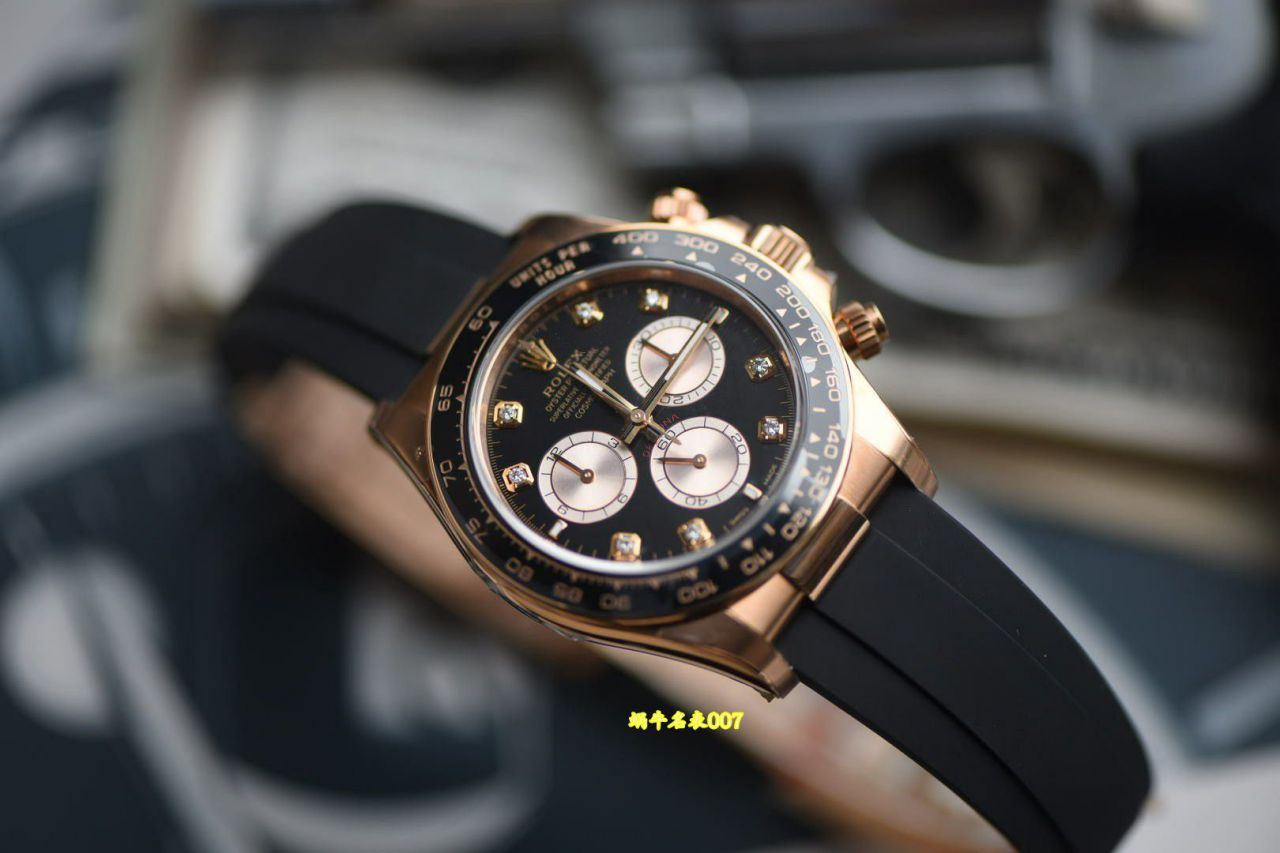 视频评测VS最高版本复刻4131配重劳力士宇宙计型迪通拿系列m126515ln-0004腕表 /  