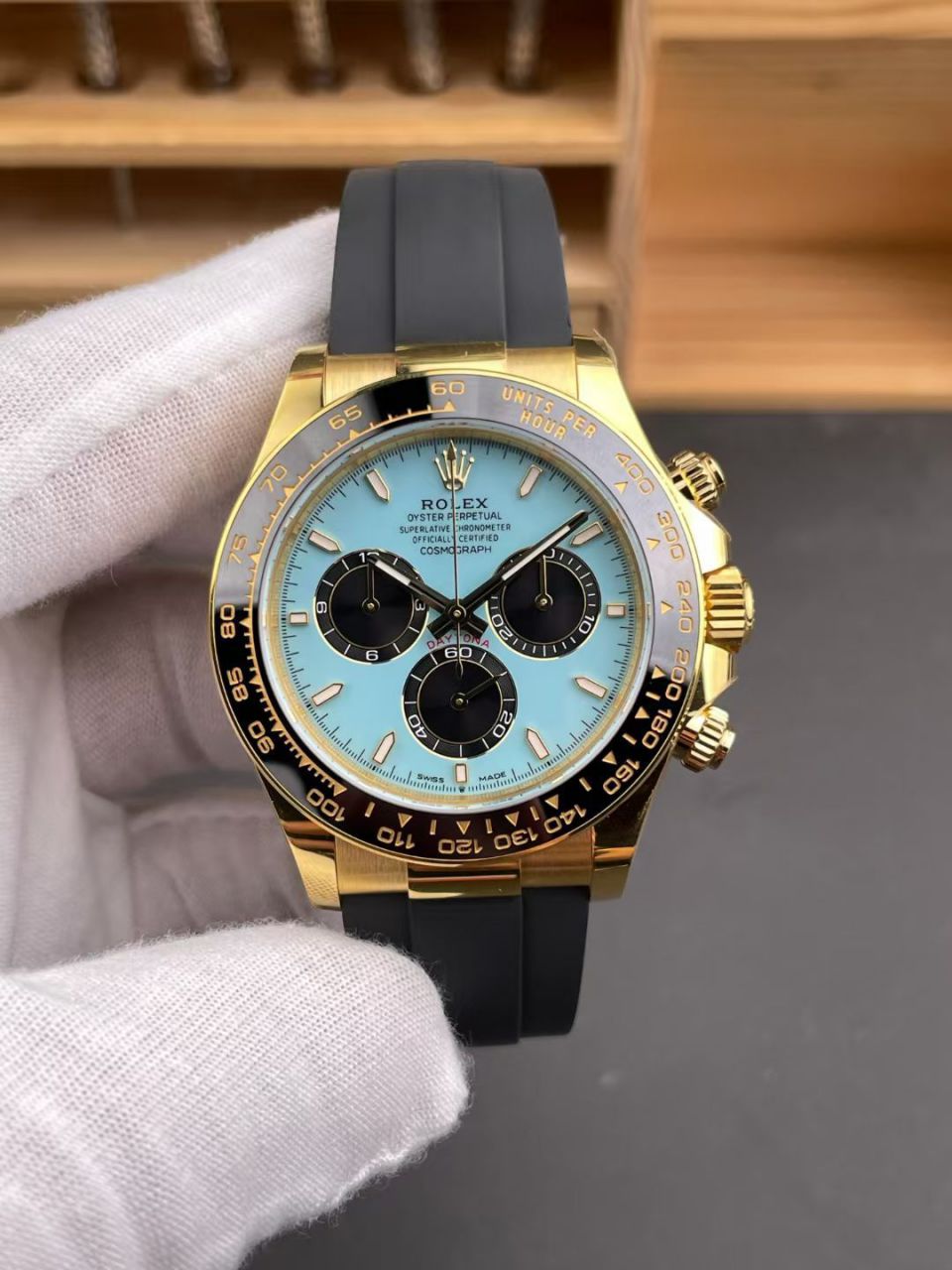 VS配重劳力士蒂芙尼蓝迪宇宙计型迪通拿顶级复刻手表M126518LN-0014腕表 /  