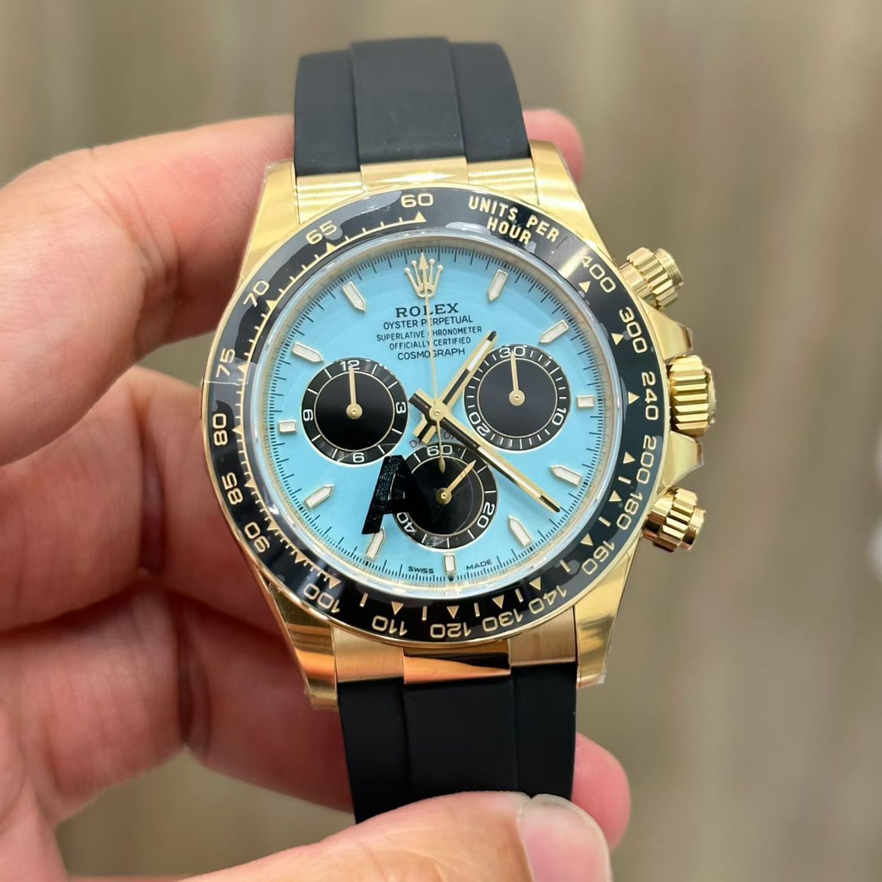 VS配重劳力士蒂芙尼蓝迪宇宙计型迪通拿顶级复刻手表M126518LN-0014腕表 /  