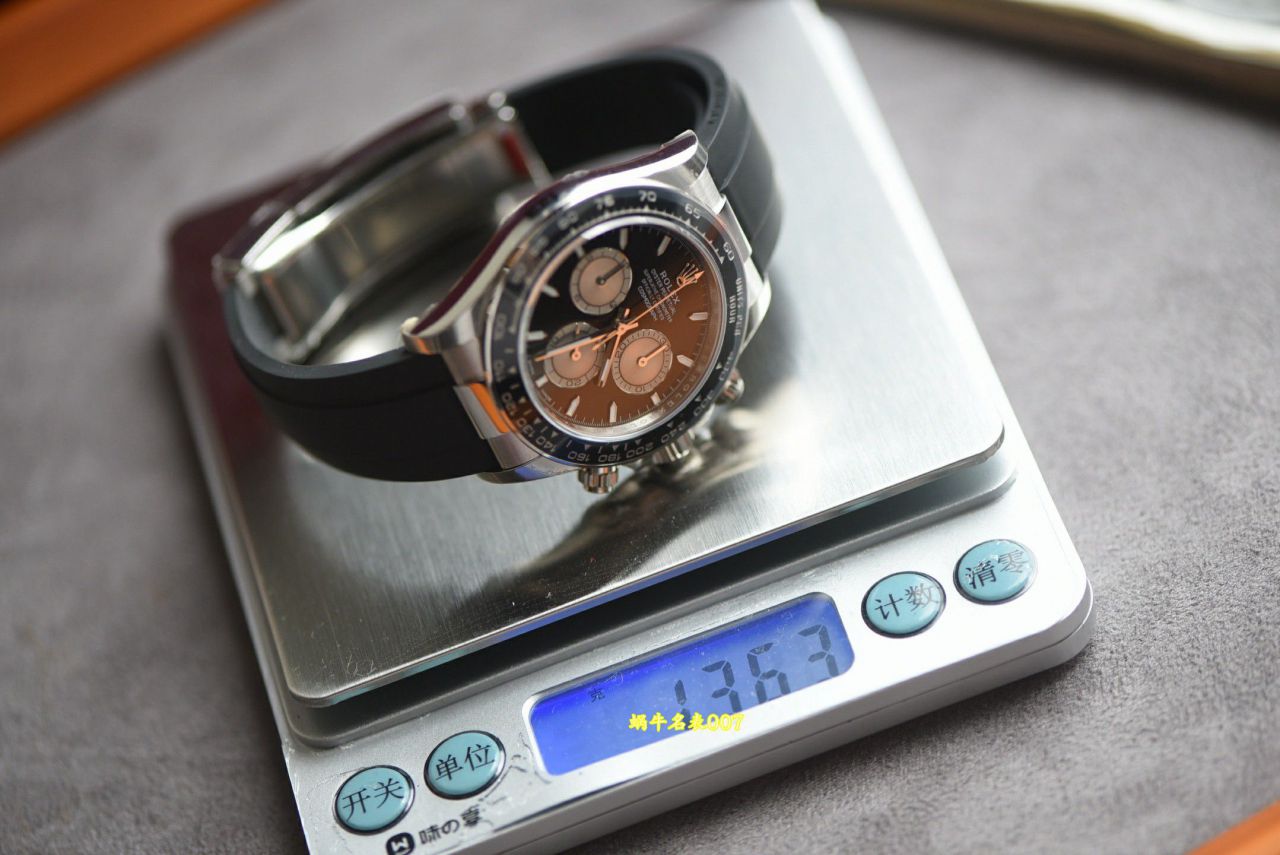 VS最高版本配重137克最好复刻手表迪通拿劳力士m126519ln-0002腕表 /  