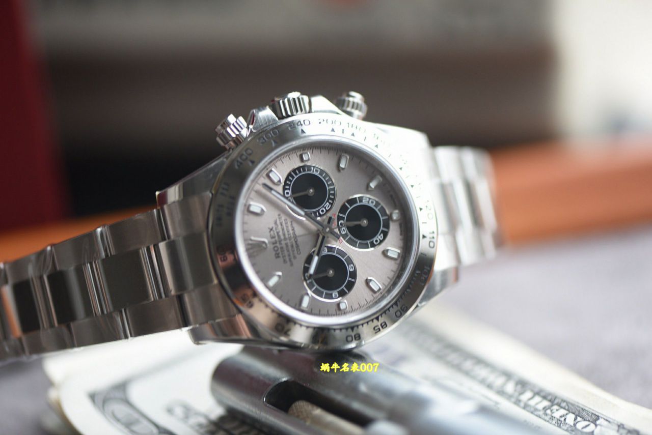 VS最高版本灰迪配重184克劳力士高仿手表迪通拿系列m116509-0072腕表 /  