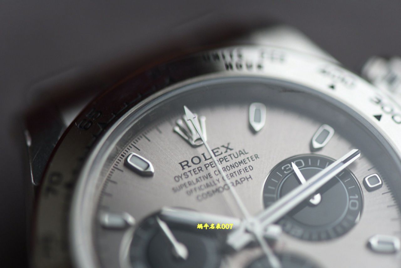 VS最高版本灰迪配重184克劳力士高仿手表迪通拿系列m116509-0072腕表 /  