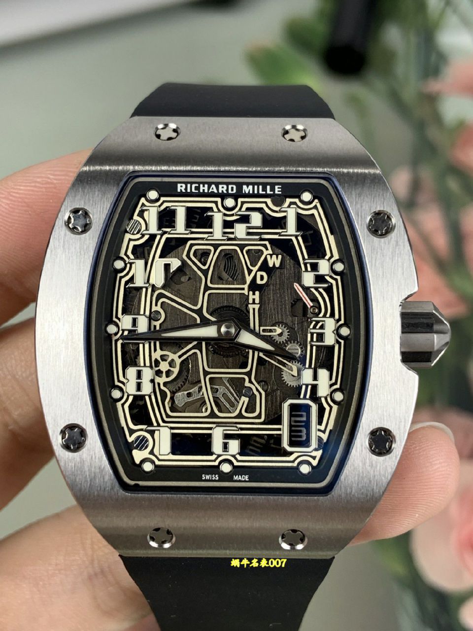 最新升级RICHARD MILLE顶级复刻手表理查米尔男士系列RM 67-01Ti腕表
