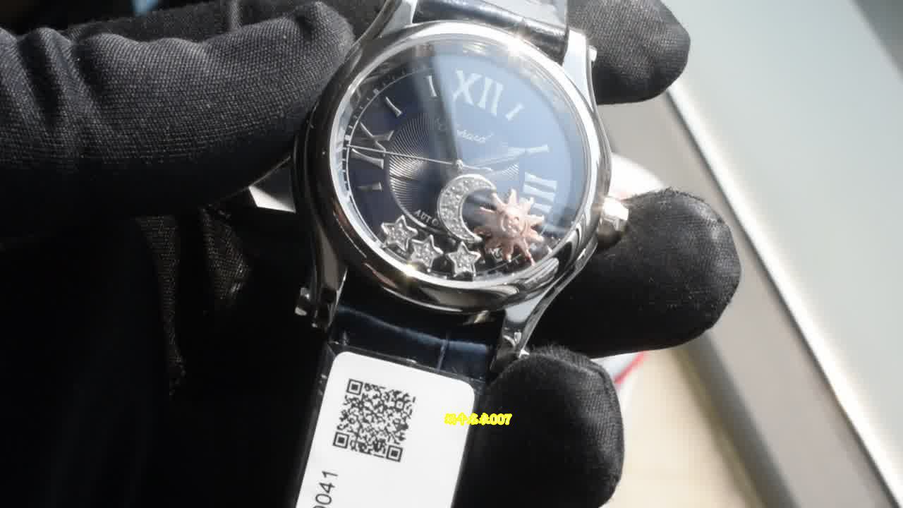 视频评测萧邦顶级复刻女表HAPPY SPORT系列278573-6027腕表 /  