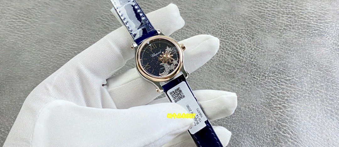 视频评测萧邦顶级复刻女表HAPPY SPORT系列278573-6027腕表 /  