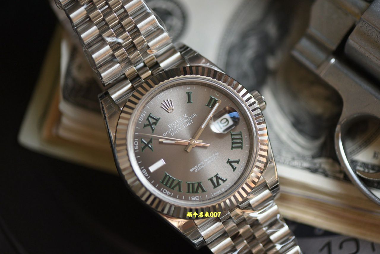 视频评测VS最高版本 V2版劳力士日志型顶级复刻手表m126334-0022腕表(绿罗&绿萝) /  