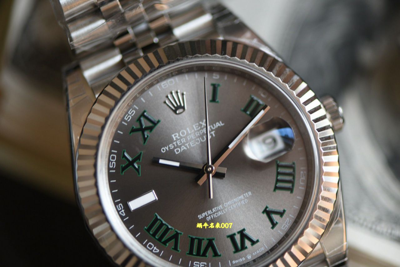 视频评测VS最高版本 V2版劳力士日志型顶级复刻手表m126334-0022腕表(绿罗&绿萝) /  