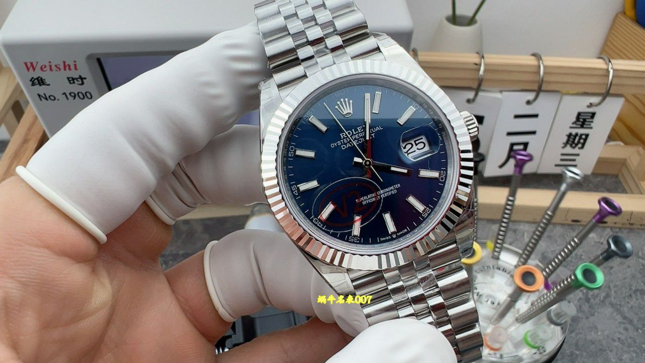VS厂V2配重劳力士日志型顶级复刻手表m126334-0002腕表