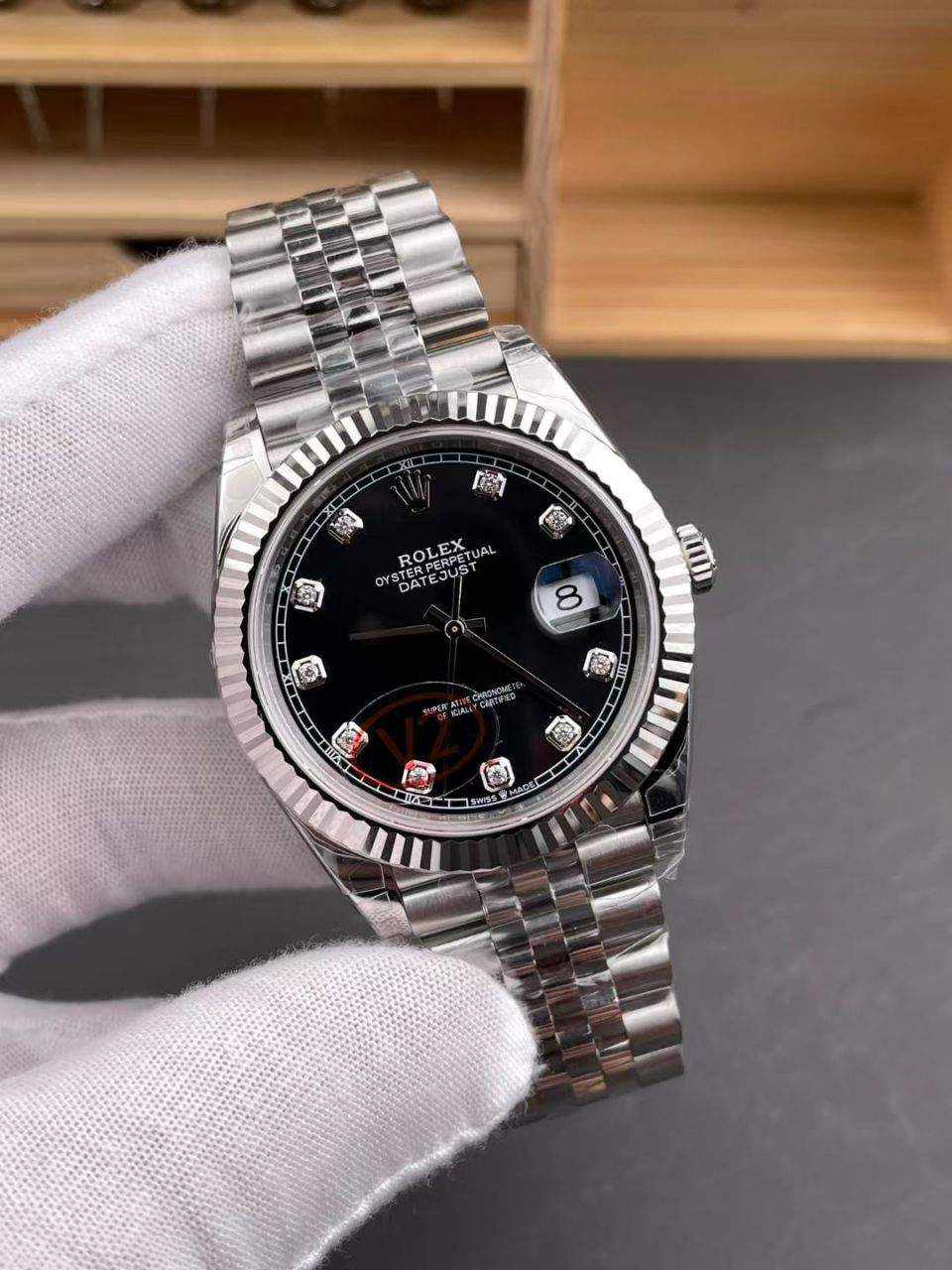 VS劳力士日志型V2系列m126334-0012腕表 /  