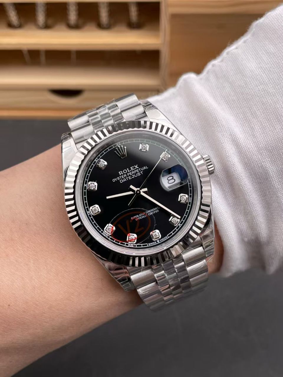 VS劳力士日志型V2系列m126334-0012腕表 /  