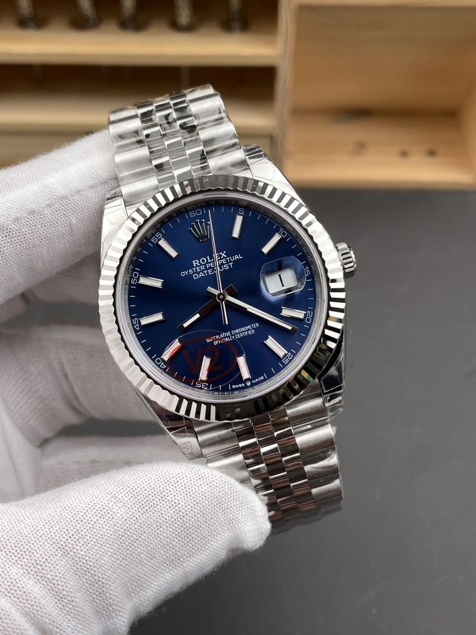 VS厂V2配重劳力士日志型顶级复刻手表m126334-0002腕表 / 
