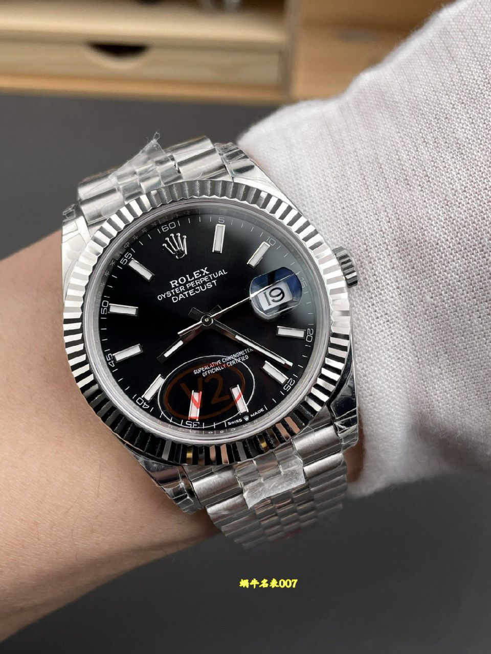 VS V2配重劳力士日志型系列复刻手表m126334-0018腕表 /  
