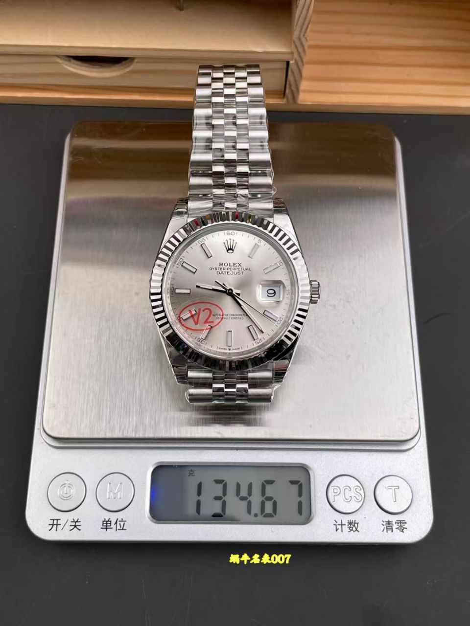 VS V2配重劳力士日志型系列复刻手表m126334-0018腕表 /  