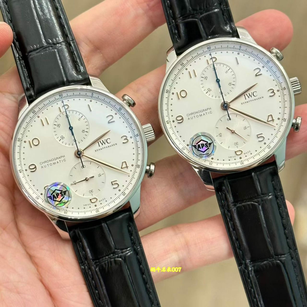 APS厂一体机IWC万国表葡萄牙背透葡计复刻手表IW371615腕表 /  