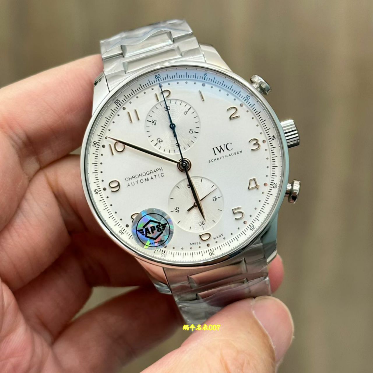 APS厂一体机葡计IWC万国表葡萄牙复刻手表IW371604腕表