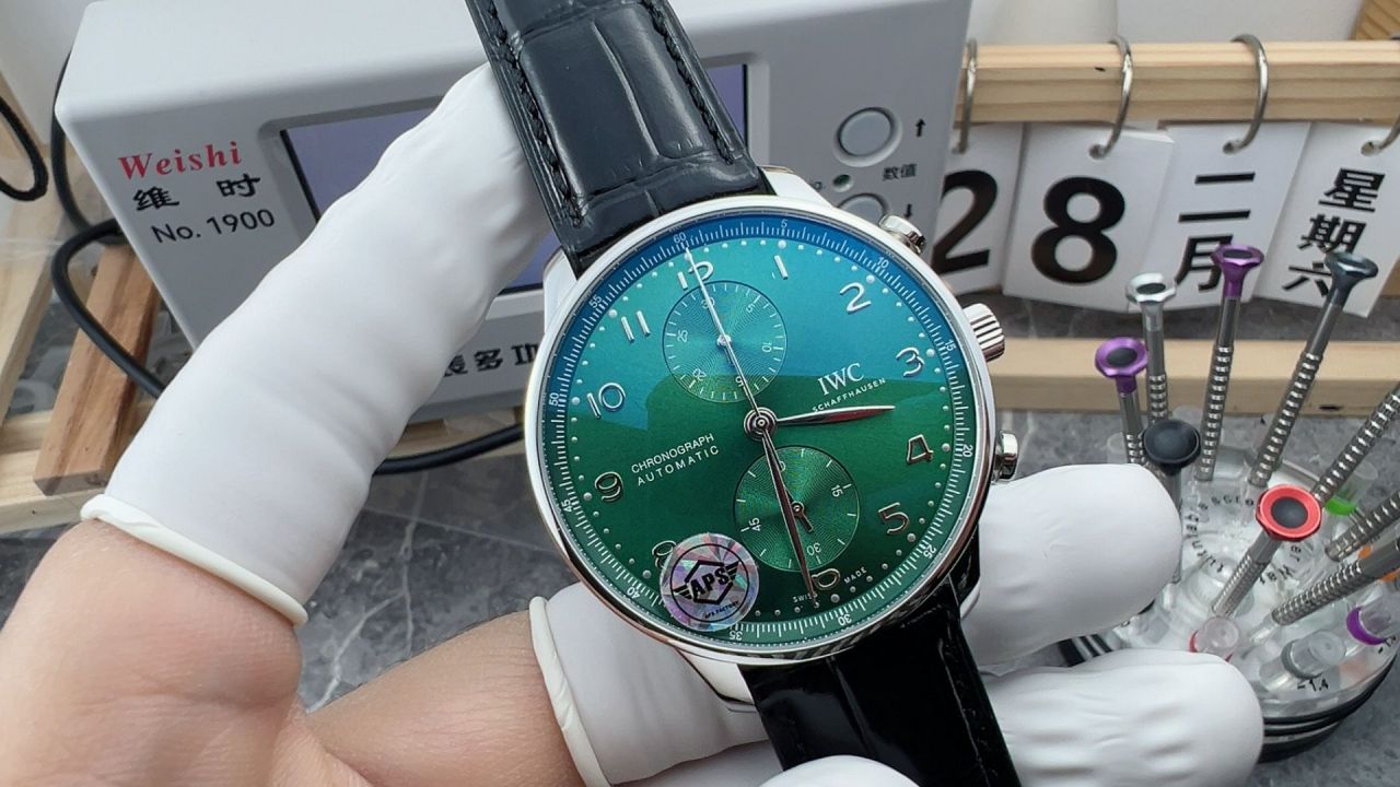 APS一体机葡计IWC万国表葡萄牙复刻手表IW371624腕表 /  