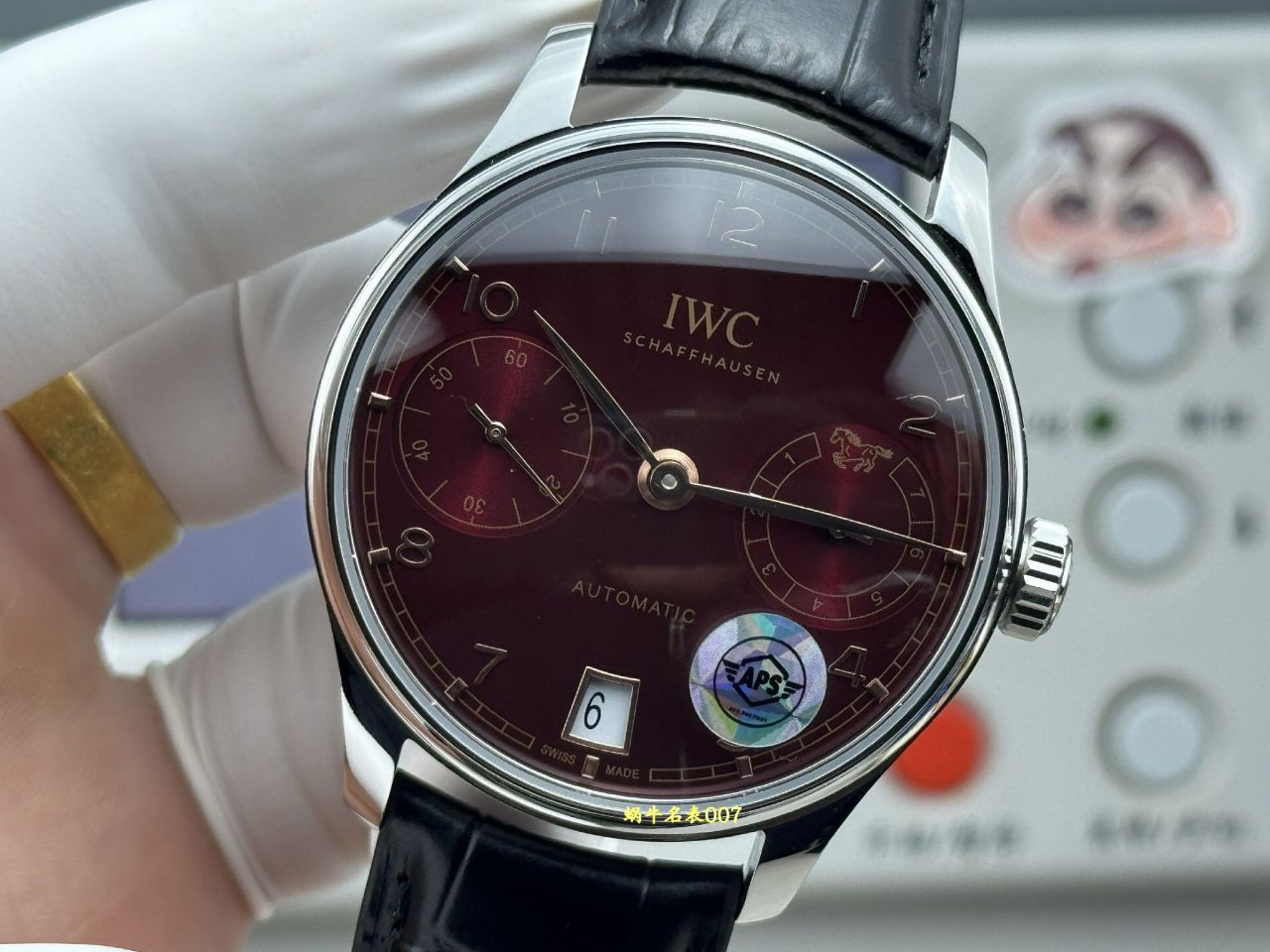 APS万国表葡萄牙葡七复刻手表马年特别版IW501709腕表 /  
