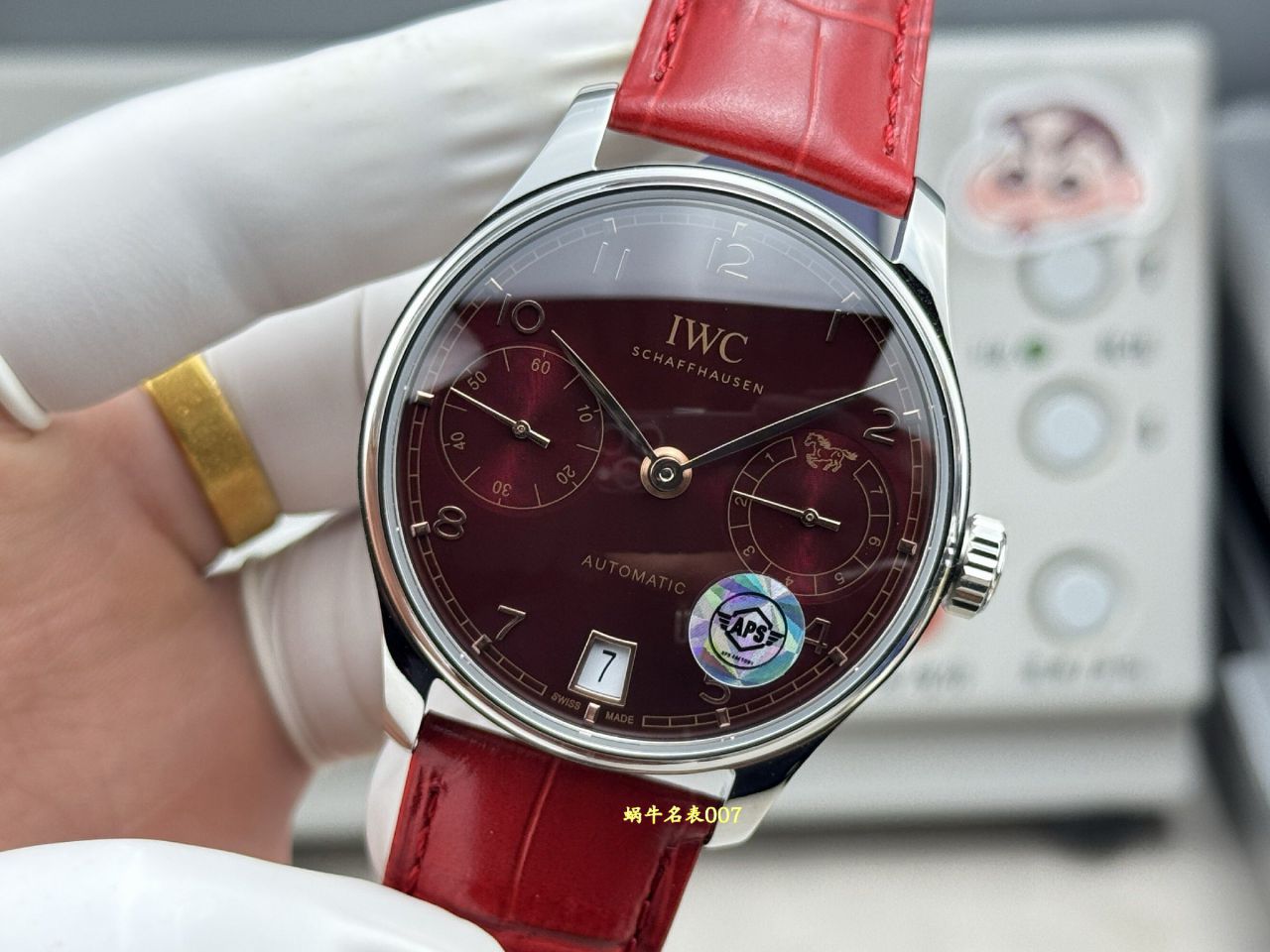 APS万国表葡萄牙葡七复刻手表马年特别版IW501709腕表 /  