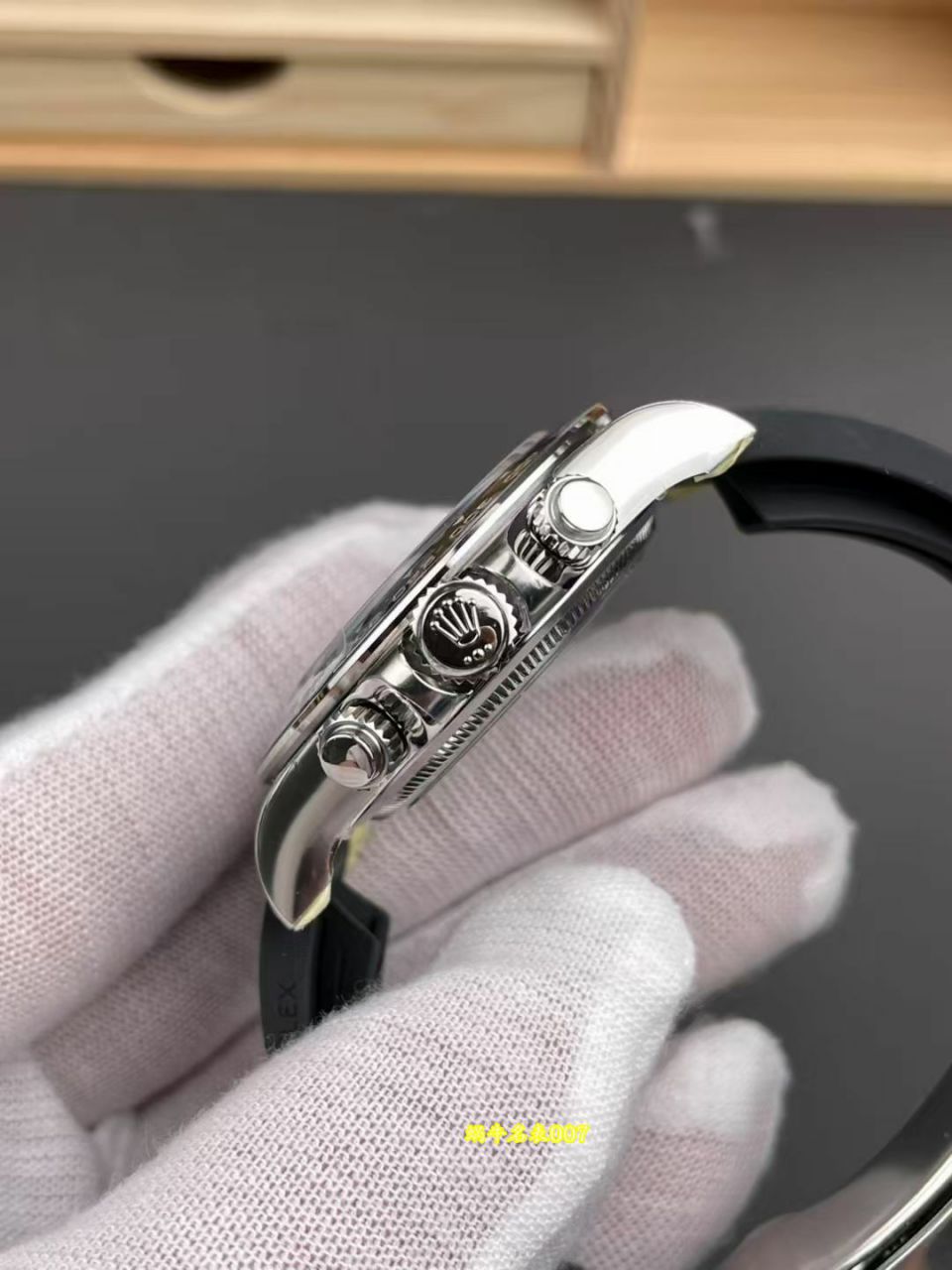 视频评测VS配重水泥灰胶迪4131劳力士宇宙计型迪通拿复刻高仿m126519ln-0006手表 /  