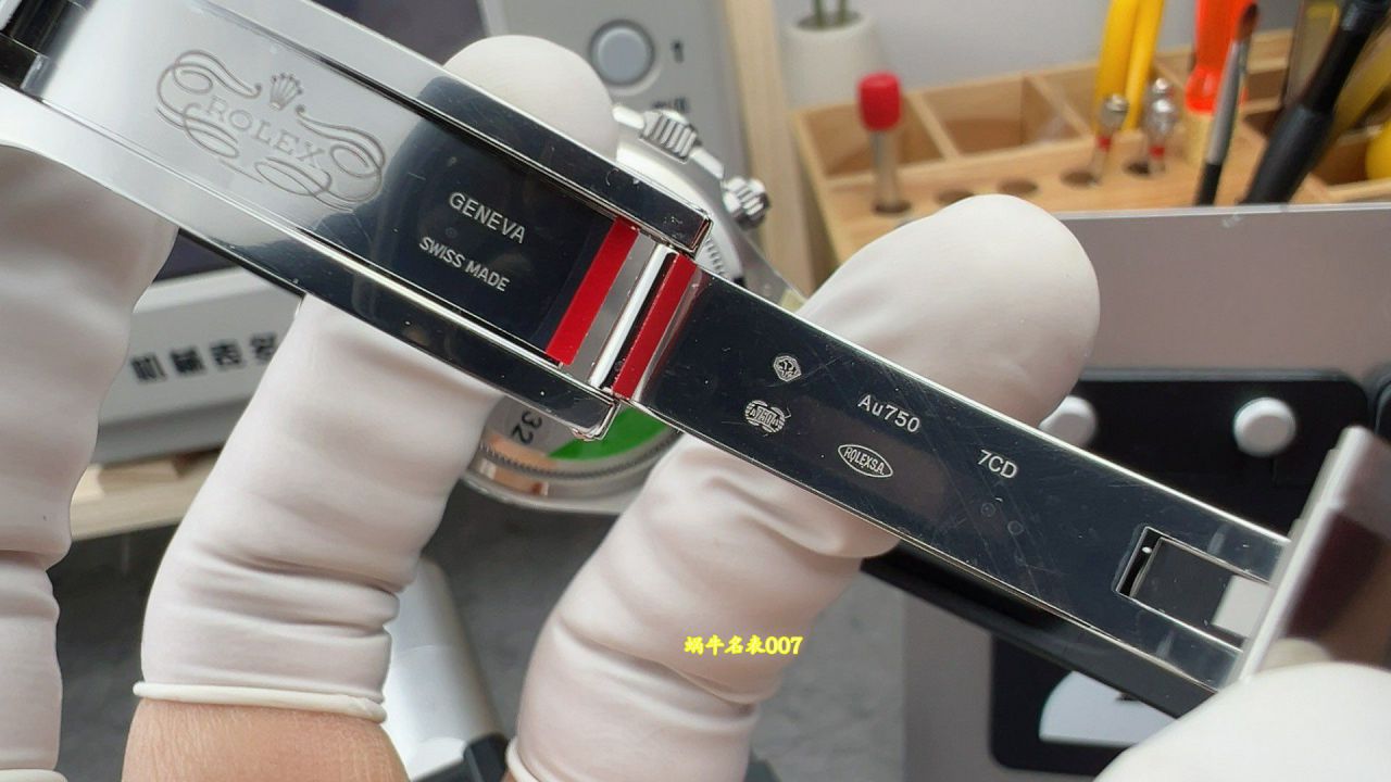 视频评测VS配重水泥灰胶迪4131劳力士宇宙计型迪通拿复刻高仿m126519ln-0006手表 /  