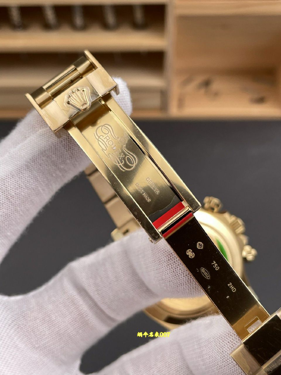 VS配重劳力士宇宙计型迪通拿复刻高仿m116508-0013腕表(绿金迪) /  