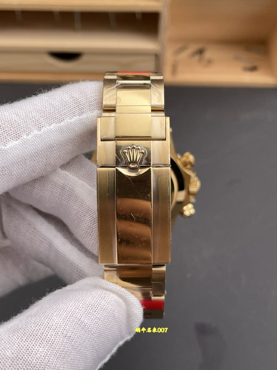 VS配重劳力士宇宙计型迪通拿复刻高仿m116508-0013腕表(绿金迪) /  