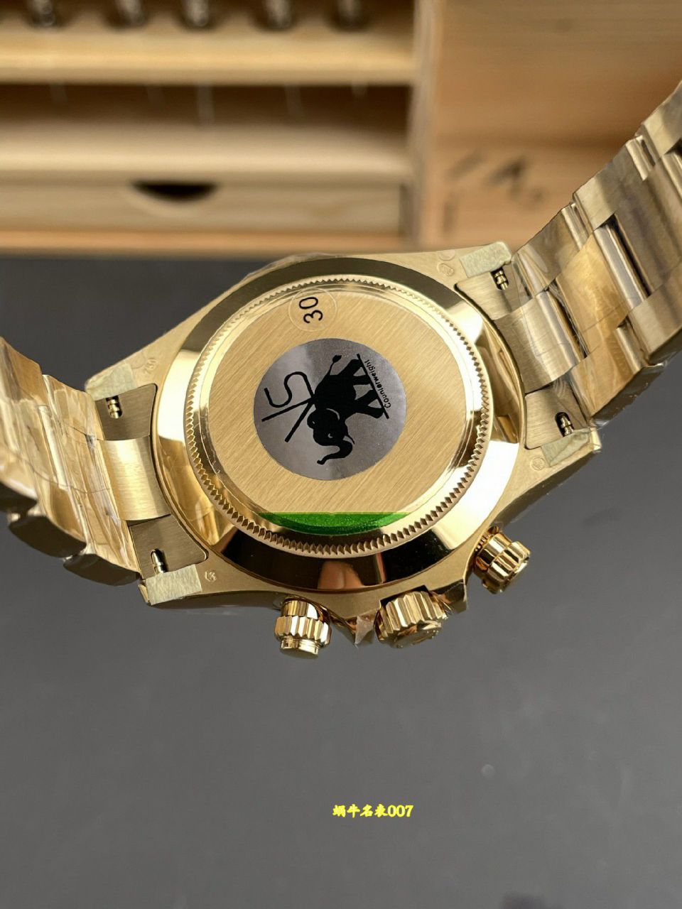 VS配重劳力士宇宙计型迪通拿复刻高仿m116508-0013腕表(绿金迪) /  