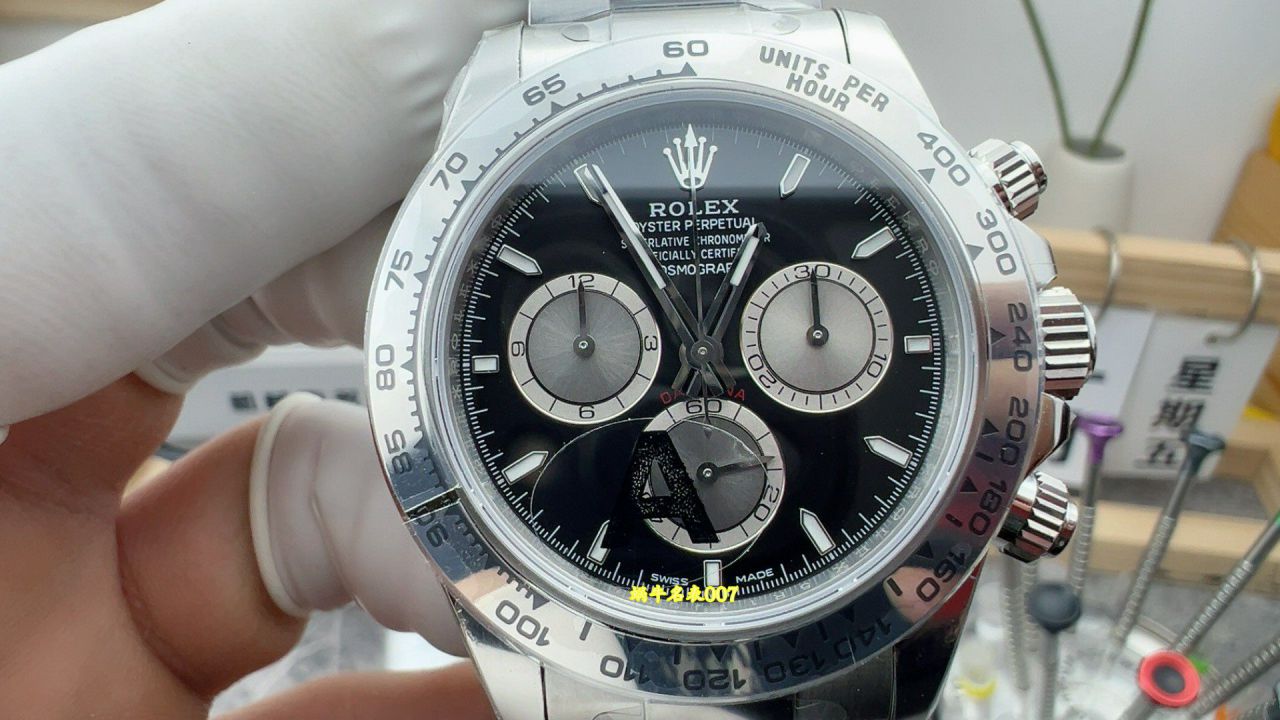 VS配重小勒芒劳力士宇宙计型迪通拿复刻高仿m126509-0001腕表