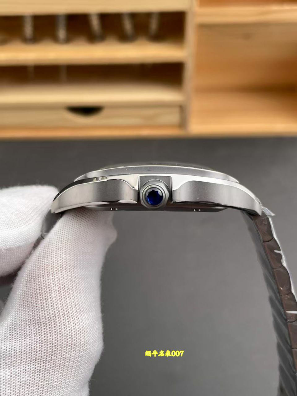 BV卡地亚山度士系列SANTOS DE CARTIER腕表 复刻高仿钛金属大号表款腕表 /  