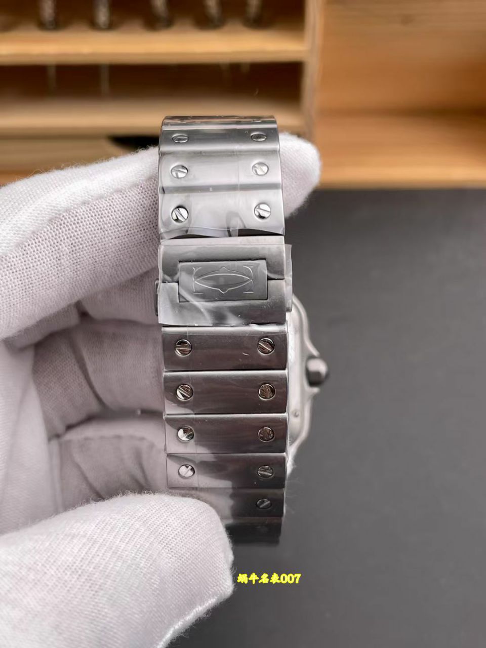 BV卡地亚山度士系列SANTOS DE CARTIER腕表 复刻高仿钛金属大号表款腕表 /  
