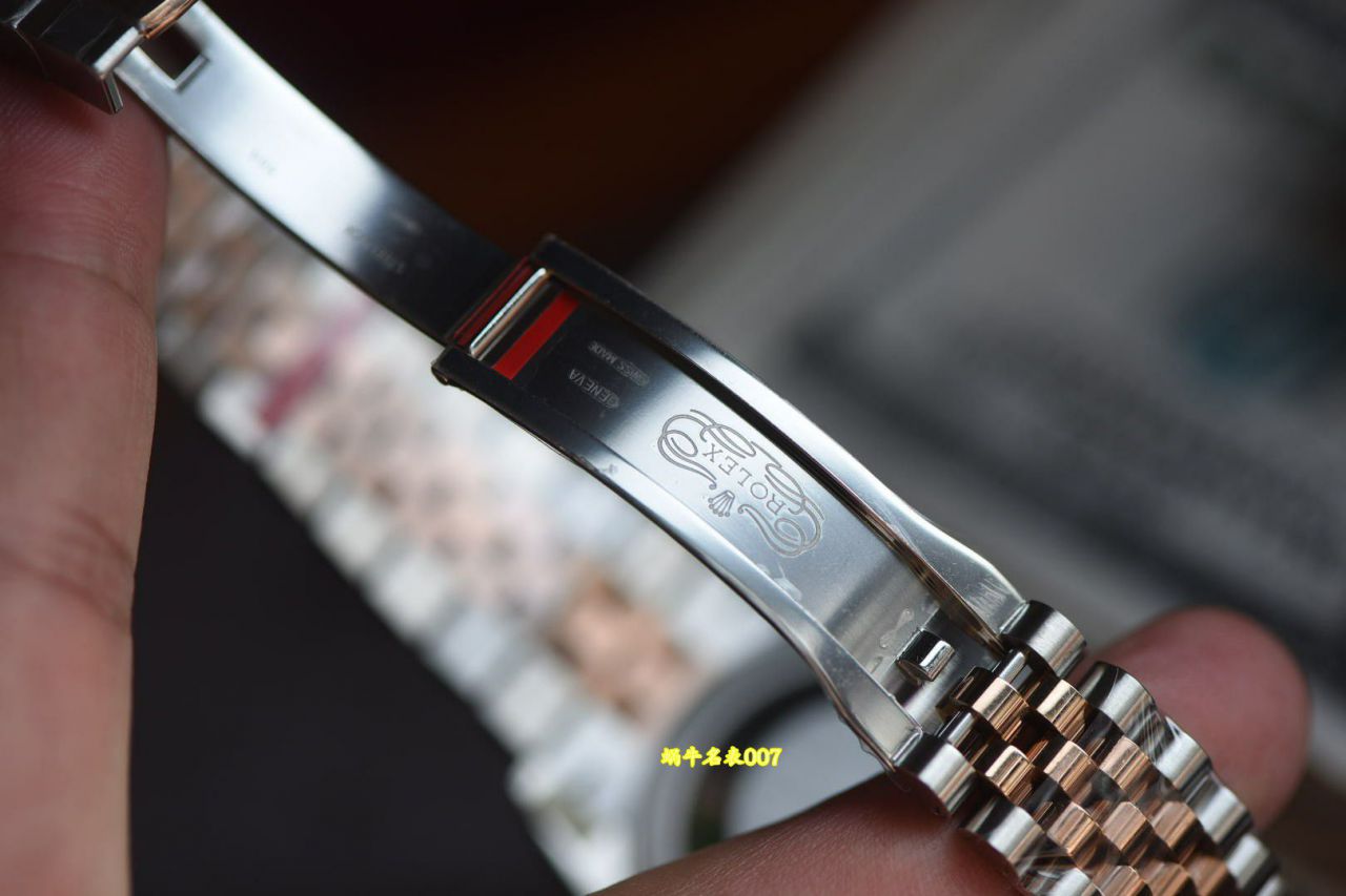 VS劳力士日志型复刻高仿m126331-0010粉盘腕表 /  