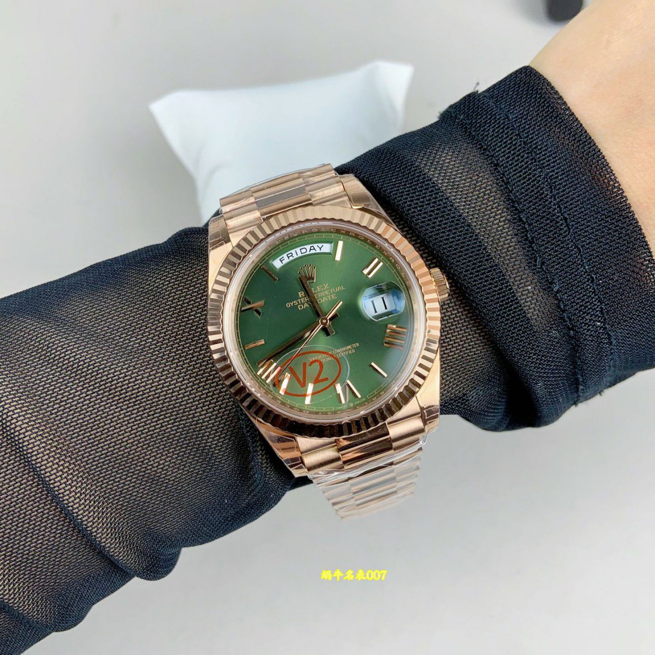 VS配重DD劳力士星期日历型一比一复刻手表m228238-0069腕表 /  