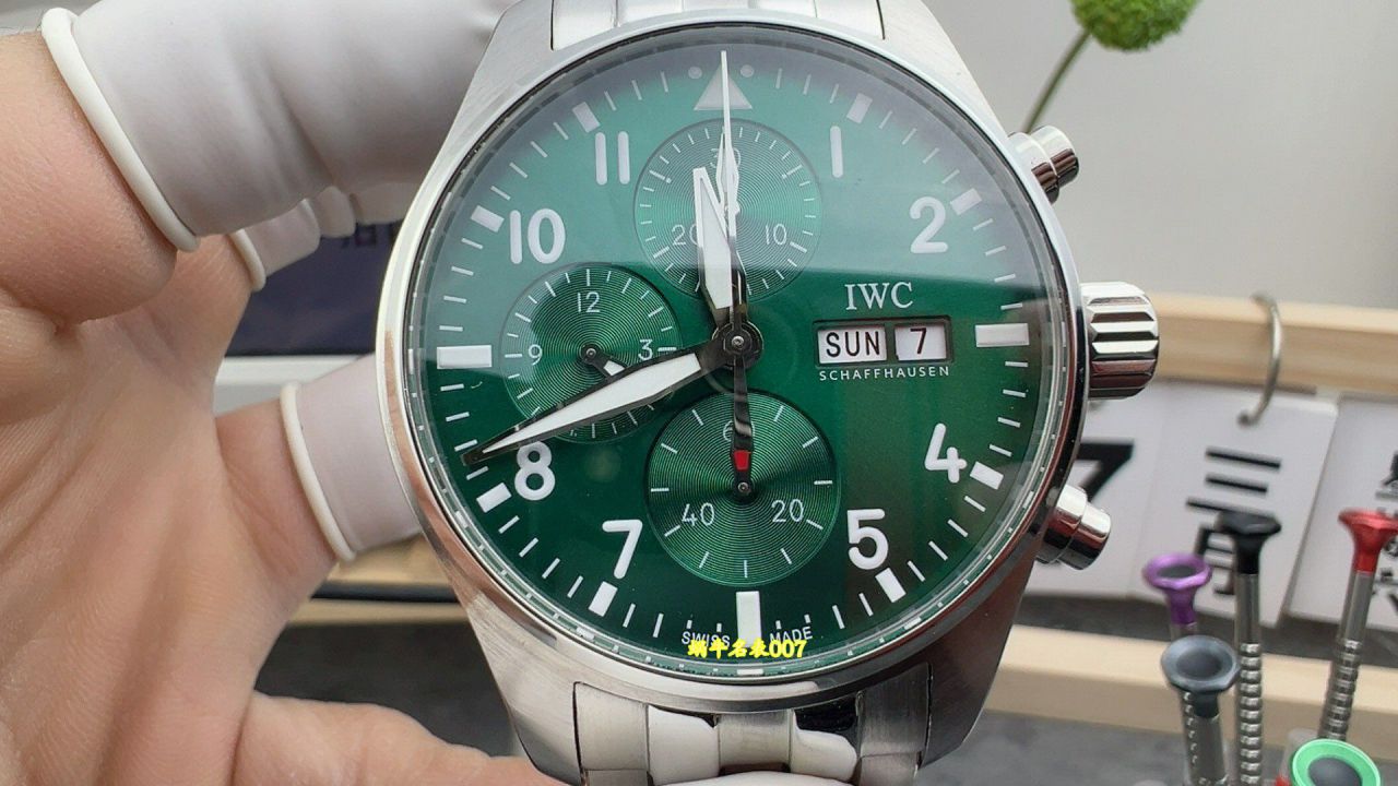 APS一体机IWC万国表飞行员顶级复刻手表IW388104腕表