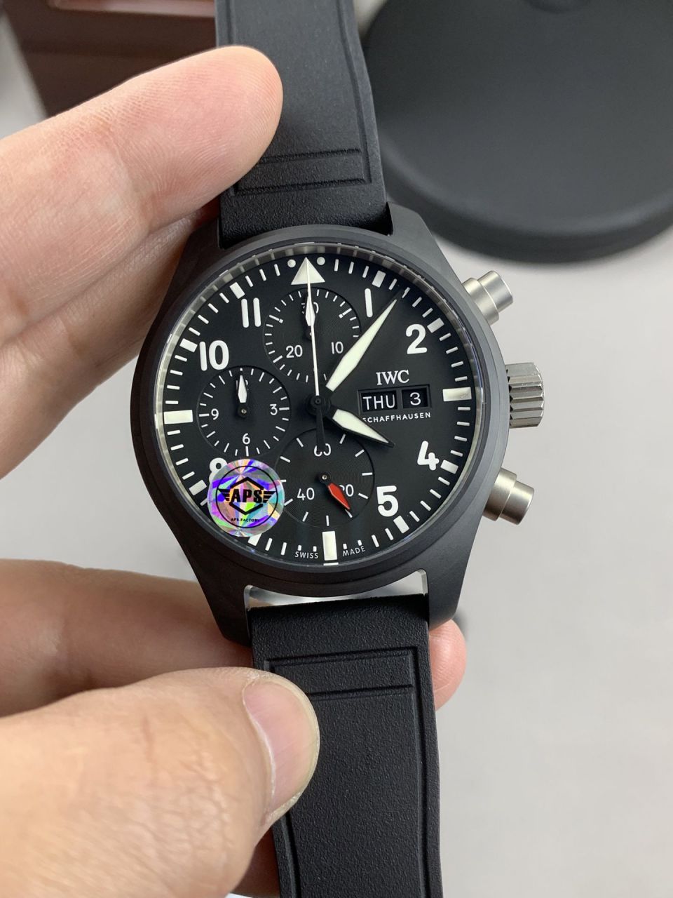 APS IWC万国表飞行员如何买到广州最顶级复刻手表IW389401腕表 /  