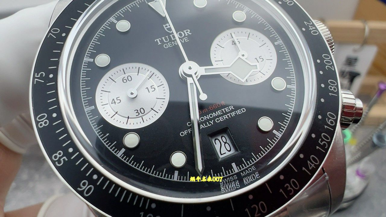 ZF计时帝舵碧湾复刻手表M79360N-0019腕表 /  