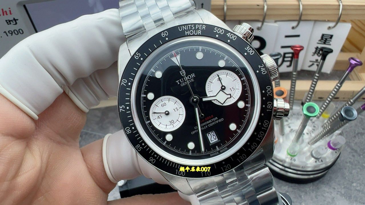 ZF黑面碧湾计时帝舵碧湾超A复刻M79360N-0013腕表