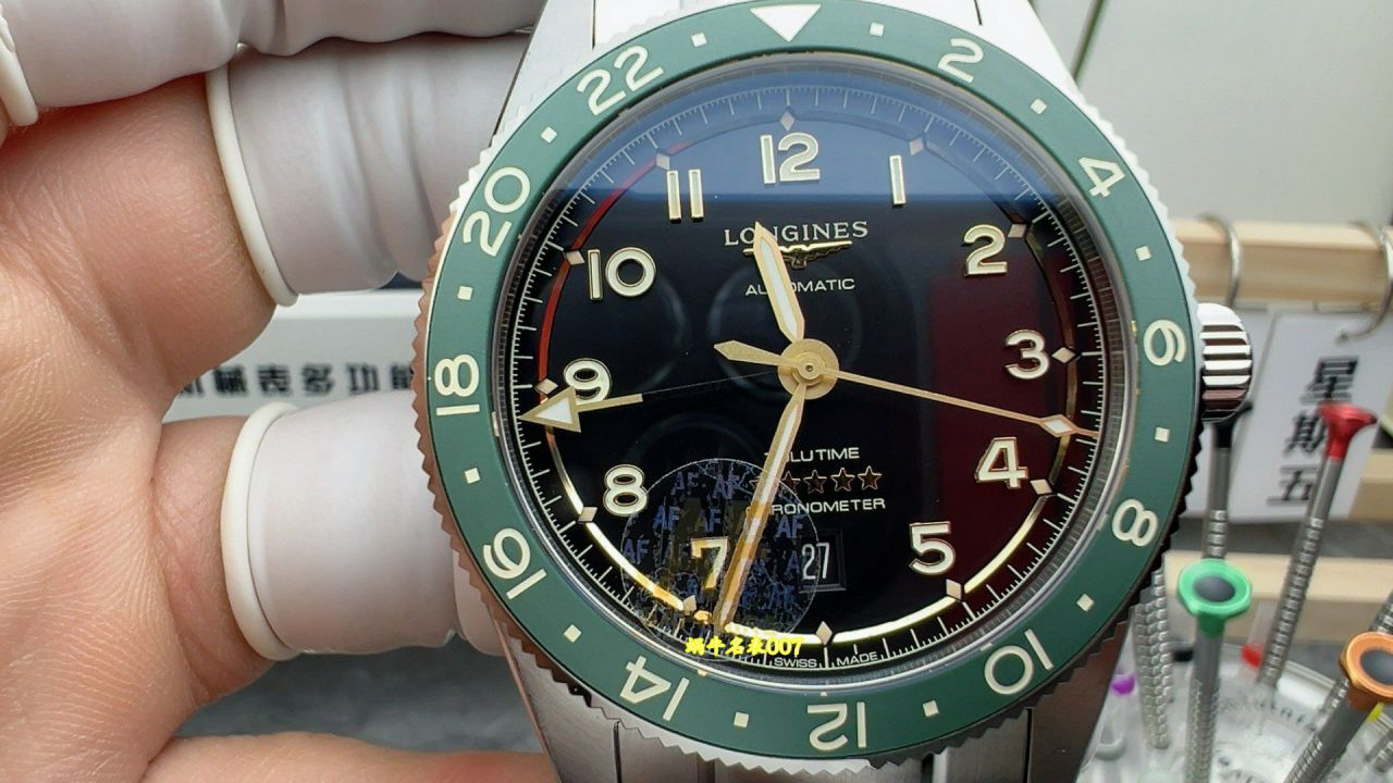 AF浪琴先行者五星上将复刻手表L3.802.4.63.6腕表