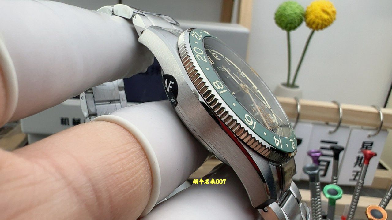 AF浪琴先行者五星上将复刻手表L3.802.4.63.6腕表 /  