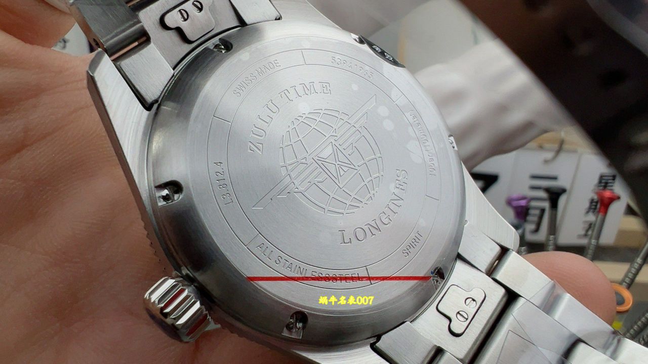 AF浪琴先行者五星上将复刻手表L3.802.4.63.6腕表 /  