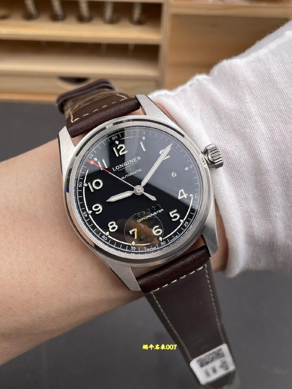 AF浪琴先行者顶级复刻手表L3.812.4.53.2腕表