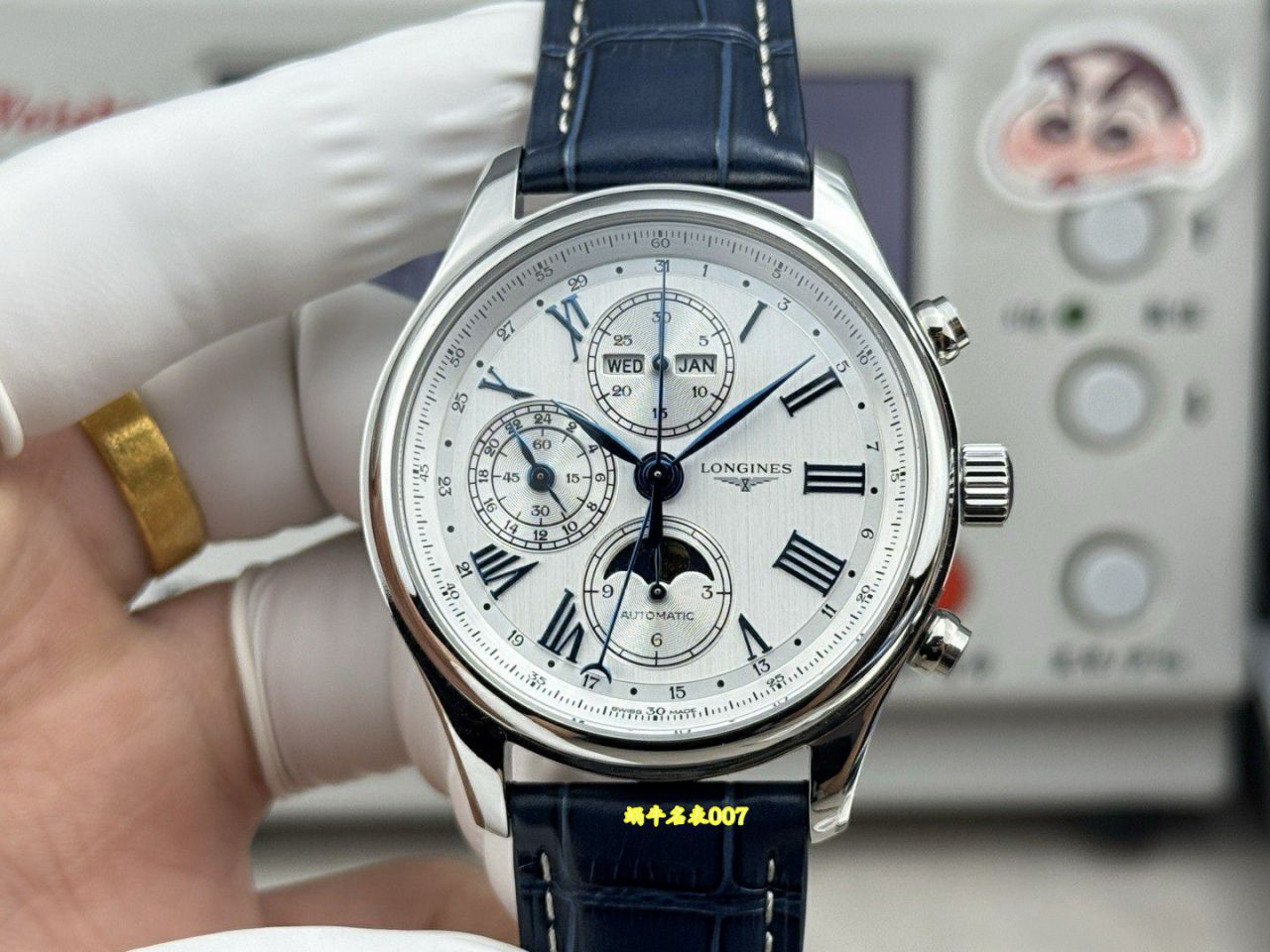 GS浪琴名匠八针复刻手表L2.773.4.71.2腕表 /  