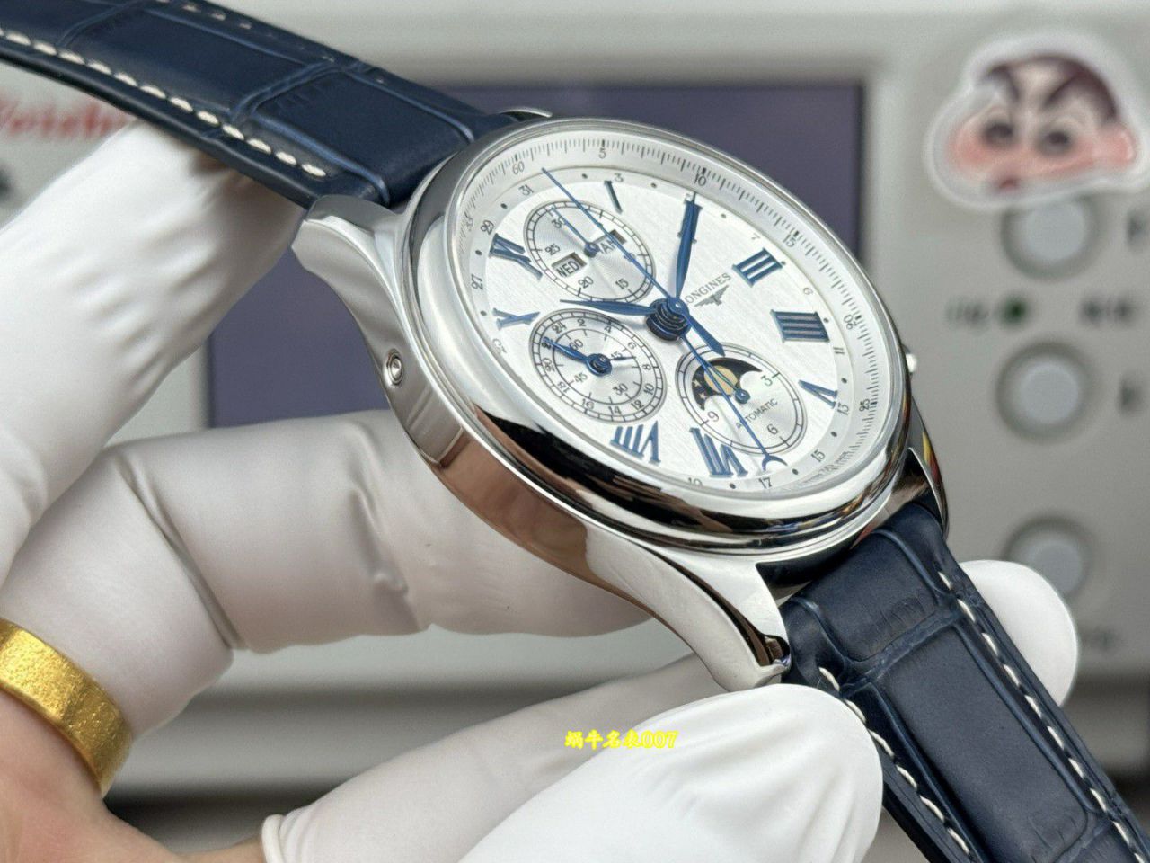 GS浪琴名匠八针复刻手表L2.773.4.71.2腕表 /  