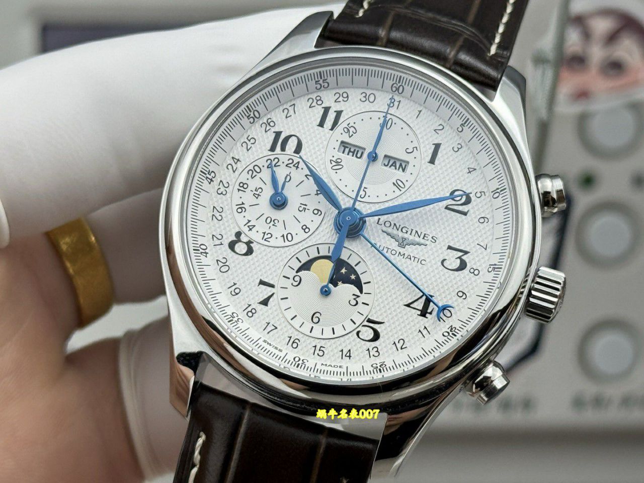 GS浪琴名匠八针复刻手表L2.773.4.78.3腕表 / 