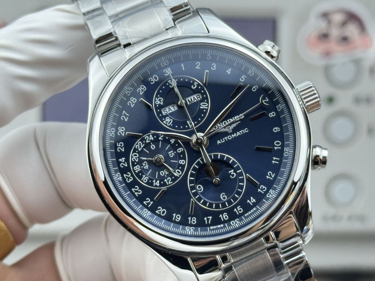 GS浪琴计时码表名匠顶级复刻手表L2.773.4.92.6腕表 /  